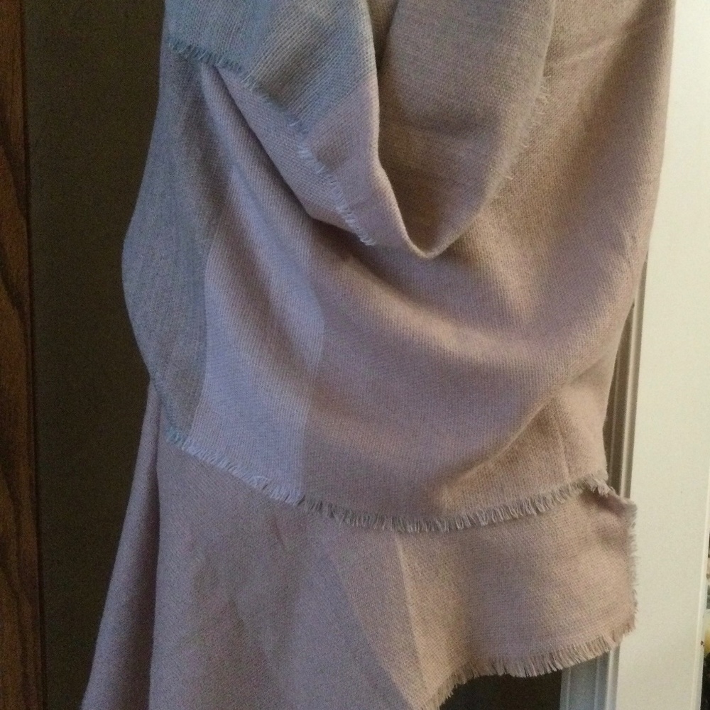 Summer & Rose Pink and Grey Carlie Blanket Scarf Women’s